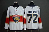 Panthers 72 Sergei Bobrovsky White Adidas Jersey,baseball caps,new era cap wholesale,wholesale hats